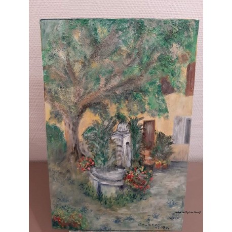 Tableau "LA FONTAINE"