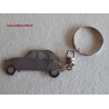 Porte clef 2CV gris